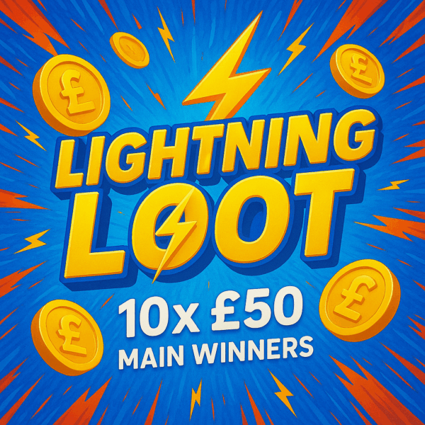 £50K LIGHTNING LOOT